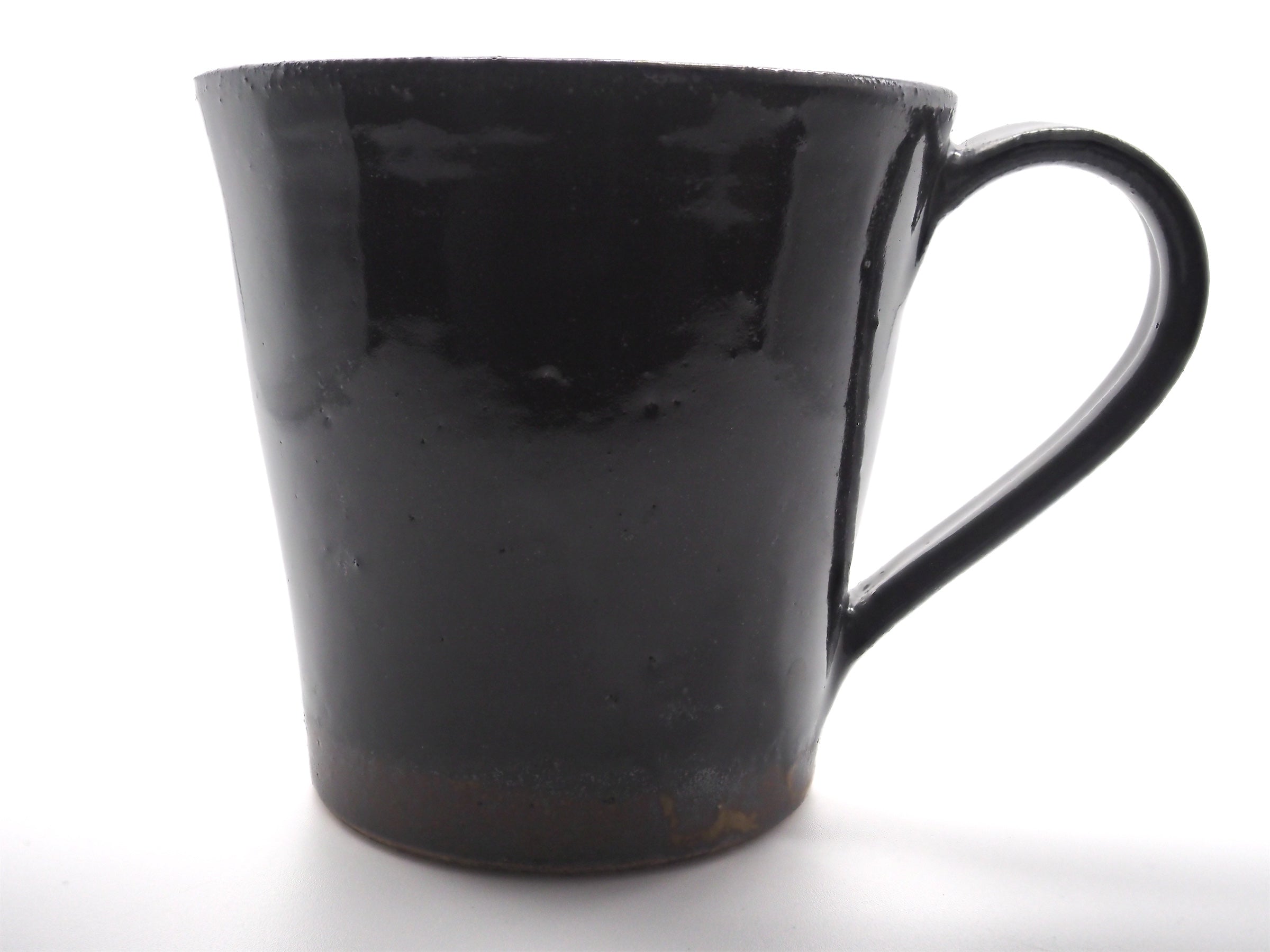稲葉かおり 黒釉釉彩 マグカップ