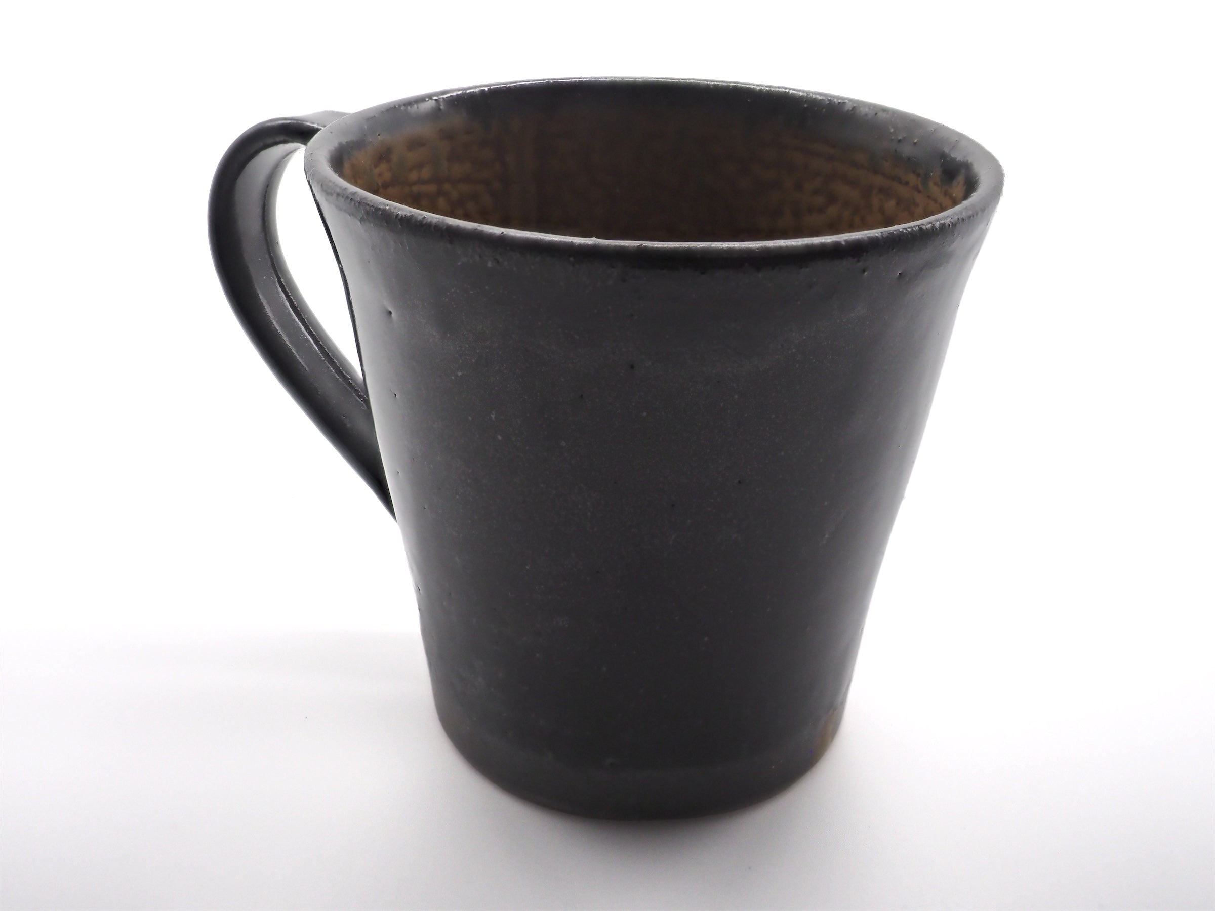 稲葉かおり 黒釉釉彩 マグカップ